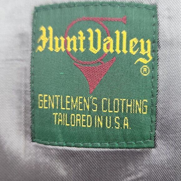 Vintage Hunt Valley Grey Camelhair Sports Coat, Men's 40R - Picture 8 of 13